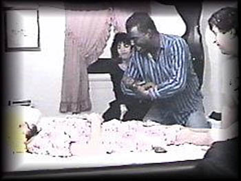 Crystal, Bi-Anne, Beav, and Rabbi Ray